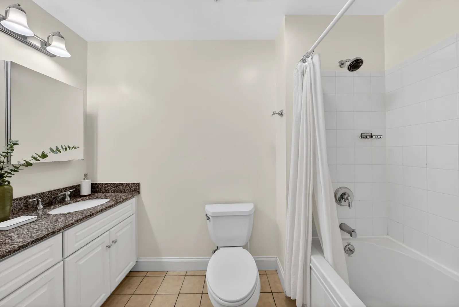 Bright condo bedroom in Wakefield, MA